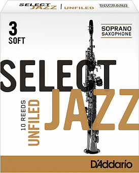 RICO RRS10SSX3S Select Jazz Unfiled