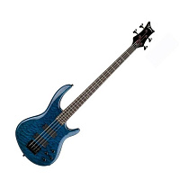 DEAN EQ4 TBL/Edge Q4 Bass Trans Blue