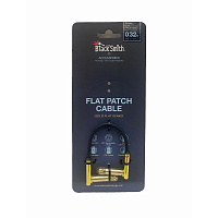 BLACKSMITH Patch Cable Gold Flat 0.32ft GSFPC-10