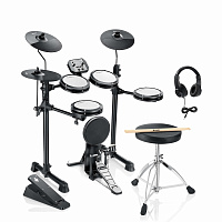 DONNER DED-80P Electric Drum Set 5 Drums 3 Cymbals