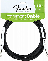 FENDER 10' Instrument Cable Black