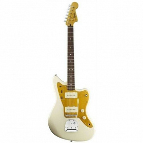 FENDER SQUIER J MASCIS JAZZMASTER RW VINTAGE WHITE