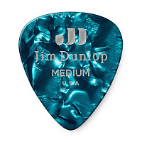DUNLOP 483P11MD Celluloid Turquoise Pearloid Medium 12Pac