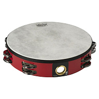 REMO TA-5210-52 10' Tambourines - RED-Covering
