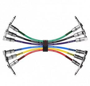 JOYO CM-11 Guitar Patch Cables x 6