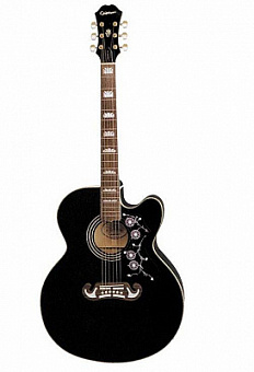 EPIPHONE EJ-200CE BLACK GLD