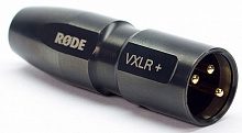 RODE VXLR+ 3.5mm locking TRS Female to XLR Male adapter