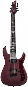 SCHECTER C-7 APOCALYPSE RED REIGN