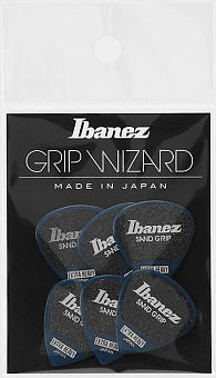 IBANEZ PPA16XSG-DB FLAT PICK 6PCS/SET SAND GRIP MODEL