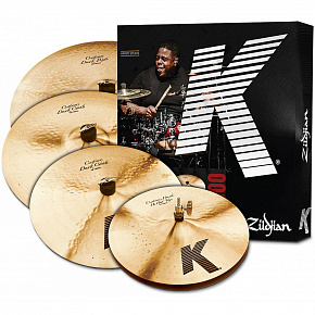 ZILDJIAN K CUSTOM DARK 5 PC CYMBAL SET