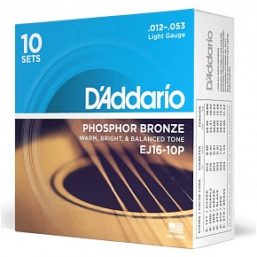 D'ADDARIO EJ16-10P