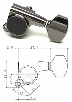GOTOH SG381-HAPM-07-CK-(L6)