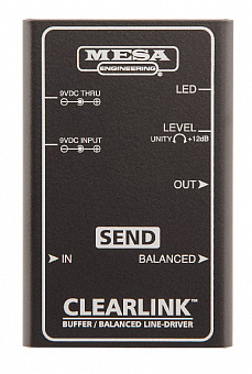 MESA BOOGIE CLEARLINK� (SEND) OUTPUT BUFFER & BALANCED LINE-DR