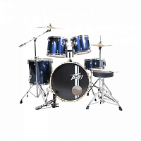 PEAVEY PV 5PC Drum Set - Blue