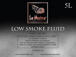 LE MAITRE - LSX & LSG - LOW SMOKE FLUID 5L.