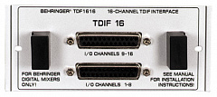 BEHRINGER TDF1616 TDIF