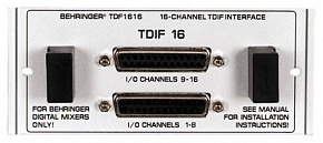 BEHRINGER TDF1616 TDIF