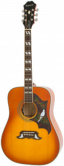 EPIPHONE DOVE PRO ACOUSTIC/ELECTRIC W/FISHMAN VINTAGE BROWN