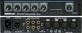 SHURE SCM268E 4