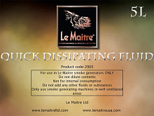 LE MAITRE QUICK DISSIPATING FLUID 5L