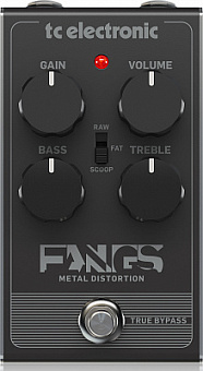 TC ELECTRONIC FANGS METAL DISTORTION