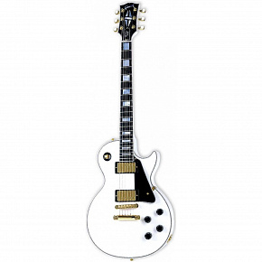 GIBSON CUSTOM LES PAUL CUSTOM ALPINE WHITE