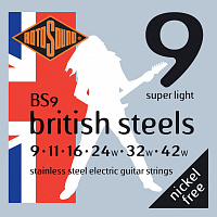 ROTOSOUND BS9 STRINGS STAINLESS STEEL