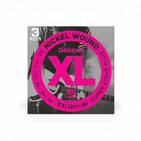 D'ADDARIO EXL120+-3D