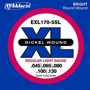 D'ADDARIO EXL170-5SL