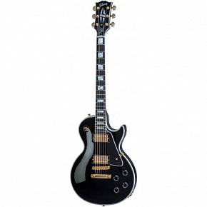 GIBSON CUSTOM LES PAUL CUSTOM EBONY LIMITED RUN 2017