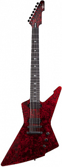 SCHECTER E-7 APOCALYPSE RED REIGN - 7