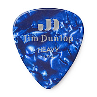 DUNLOP 483P10HV Celluloid Blue Pearloid Heavy 12Pack