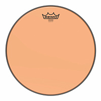 REMO BE-0313-CT-OG Emperor Colortone Orange Drumhead,
