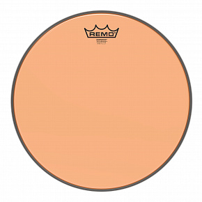 REMO BE-0313-CT-OG Emperor Colortone Orange Drumhead,