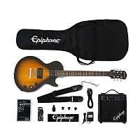 EPIPHONE Les Paul Electric Guitar Player Pack Vintage Sunbu