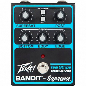PEAVEY Bandit Supreme Teal Stripe Preamp