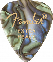 FENDER 351 Shape Premium Picks Extra Heavy Abalone 12 Cou