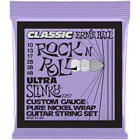ERNIE BALL 2257 Classic Rock n Roll Pure Nickel Slinky Ultra