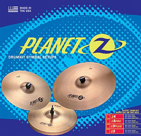 ZILDJIAN Planet Z 4 Pack Box Set PLZ4PK