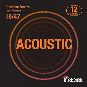 BLACKSMITH 80/20 Bronze Light Medium 10/47 12 String