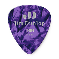 DUNLOP 483P13TH Celluloid Purple Pearloid Thin 12Pack