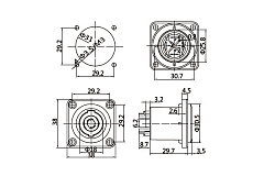 AURASONICS SCM4F