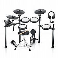 DONNER DED-200P Electric Drum Set 5 Drums 3 Cymbals