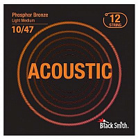BLACKSMITH Phosphor Bronze Light Medium 10/47 12 String