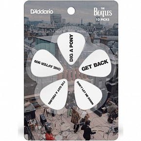 PLANET WAVES 1CWH2-10B8 10 BEATLES CELLULOID PICK - GET BACK