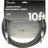 FENDER 10' Ombre INST Cable Silver Smoke