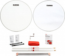 EVANS ESTUK-13UV1-1   UV1 Snare Tune Up Kit, 13 inch