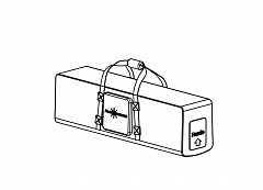 AUDIOCENTER Hand bag 2xL83