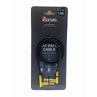 BLACKSMITH Patch Cable Gold Flat 1.96ft GSFPC-60