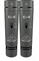 BEHRINGER C-4 SINGLE DIAPHRAGM CONDENSER MICROPHONES